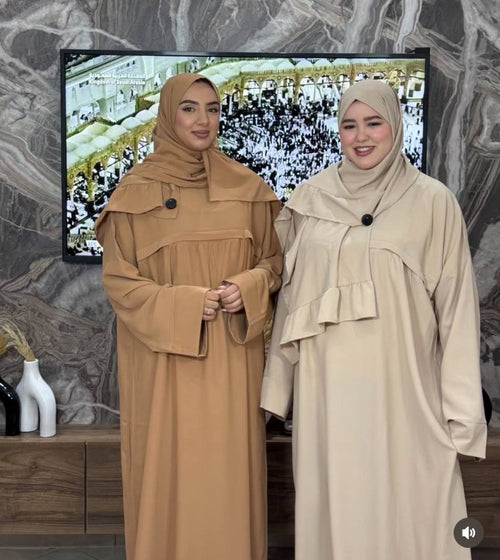 Abaya avec chal alhichma
