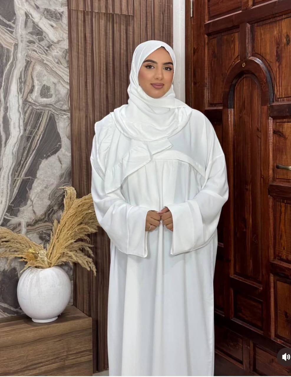 Abaya avec chal alhichma
